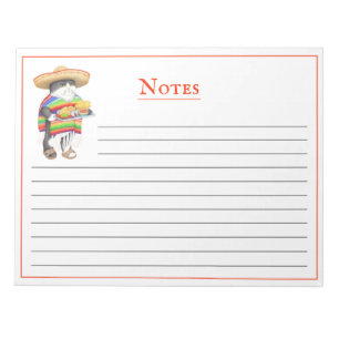 WENDELITO 11"x8.5" Notepad + Lines