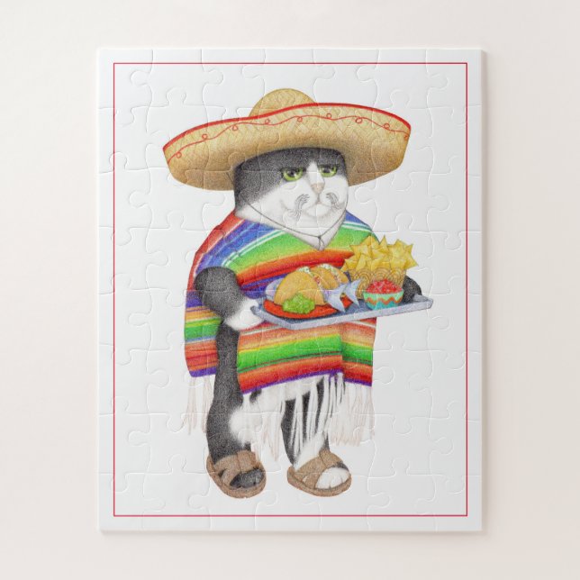 WENDELITO 16"x20" - Puzzle de pièces surdimensionn (Vertical)