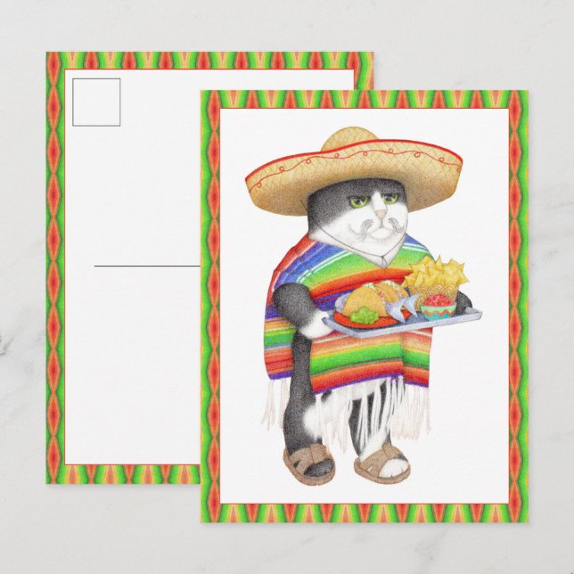WENDELITO CAT Postcard (Front/Back)