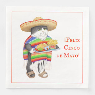 WENDELITO Cinco de Mayo Standard Dinner Napkin