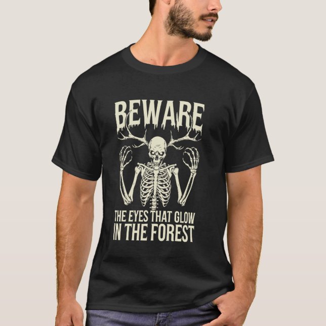 Wendigo Cryptid Monster Folklore Evil Spirit Crypt T-Shirt (Front)