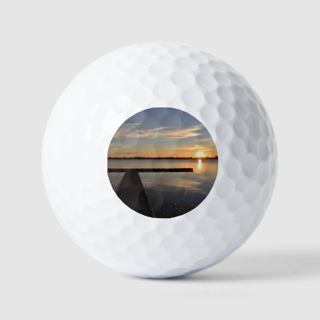 Wendouree Twilight Tranquility Golf Balls (Front)