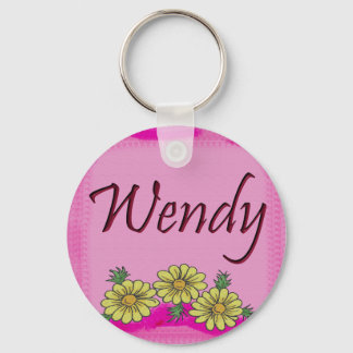 Wendy Daisy Keychain