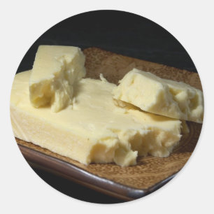 Wensleydale Cheese Classic Round Sticker