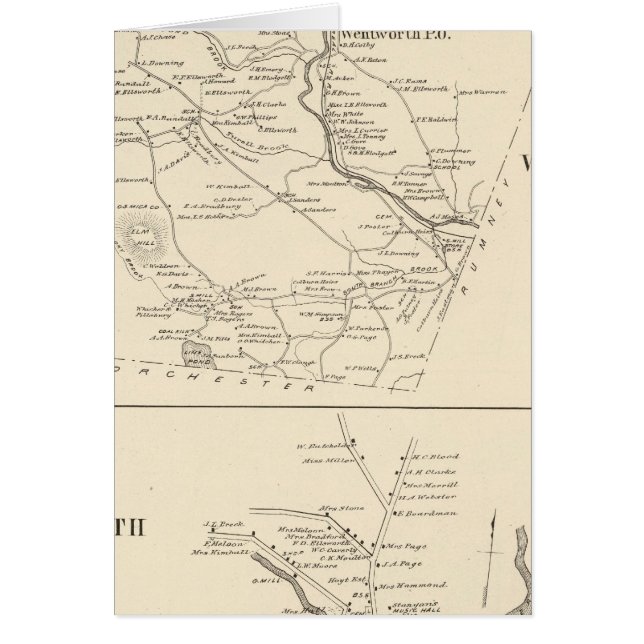 Wentworth, Grafton Co (Devant)