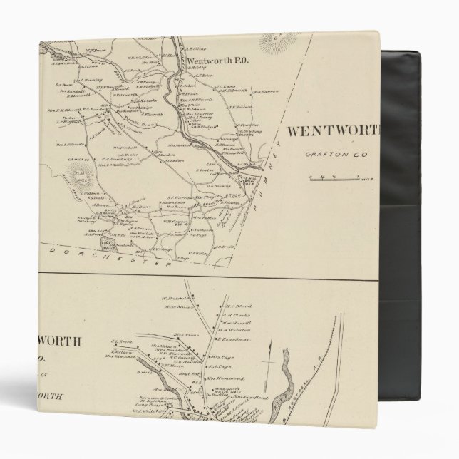 Wentworth, Grafton Co Binder (Front/Inside)