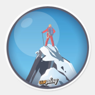 Weplay Props Series 1 - Big Effort Classic Round Sticker