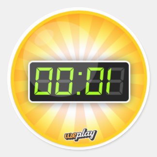 Weplay Props Series 1 - Clutch! Classic Round Sticker