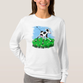 Wer Sahne will muss Kühe schütteln T-Shirt