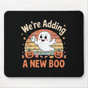 Were Adding A New Boo Ghost Halloween Pregnant Ann Mouse Pad