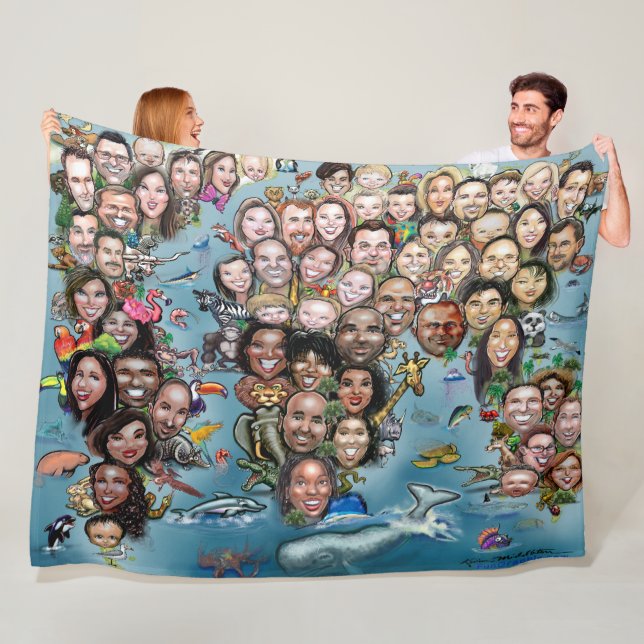 We're All In This Together  Fleece Blanket (In Situ)