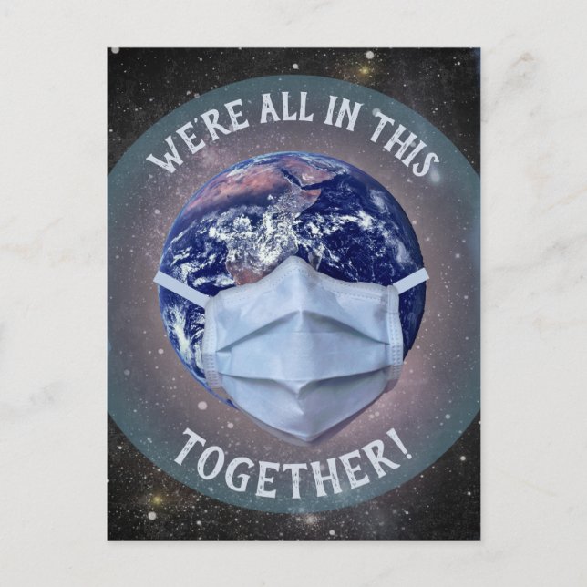 We're all in this Together! Postcard (Front)