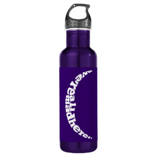 We're All Mad Here Aluminum 710 Ml Water Bottle