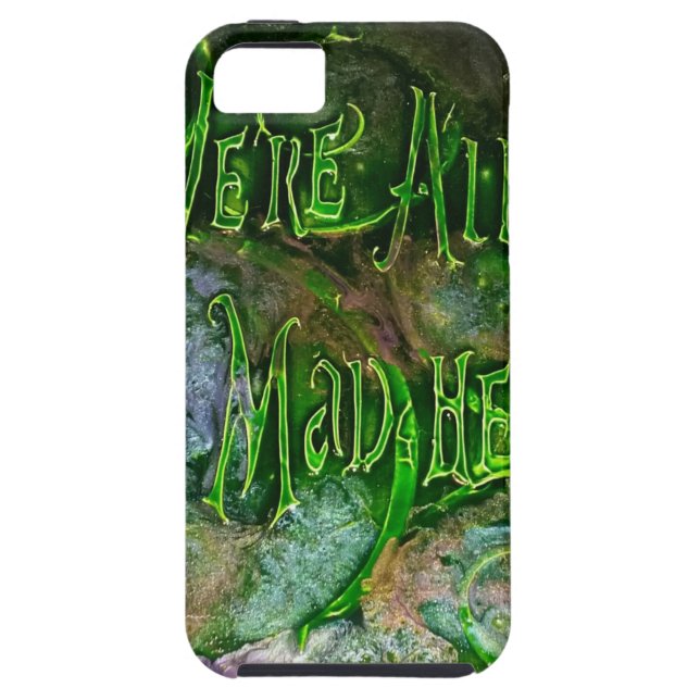 "We're All Mad Here" Case-Mate iPhone Case (Back)