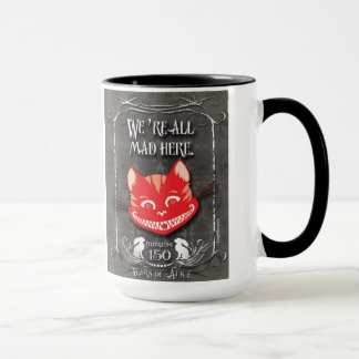 "We're All Mad Here" Cheshire Cat Mug