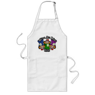 We're All Mad Here!  Long Apron