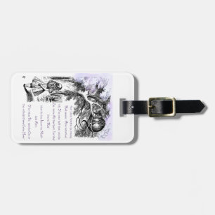 We're All Mad Here Luggage Tag