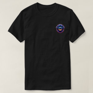 We're all mad here Newfie Style (front and back) T-Shirt