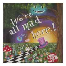 We're All Mad Poster