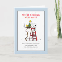 We're Decking New Halls | Snoopy We've Moved