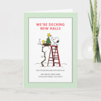 We're Decking New Halls | Snoopy We've Moved