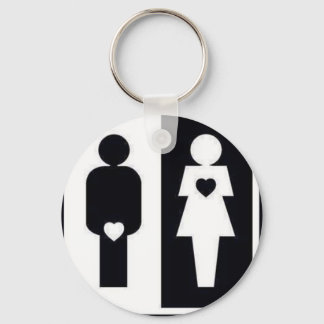 We're Different Keychain