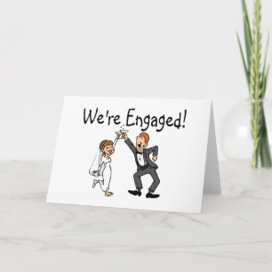 We're Engaged Announcement