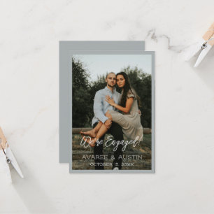 We're Engaged Engagement Announcement