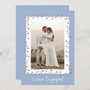 We're Engaged Personalized Photo Engagement Party Invitation