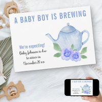 We're Expecting A Baby Boy is Brewing Pregnancy