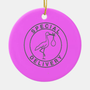 We're Expecting! Ceramic Ornament