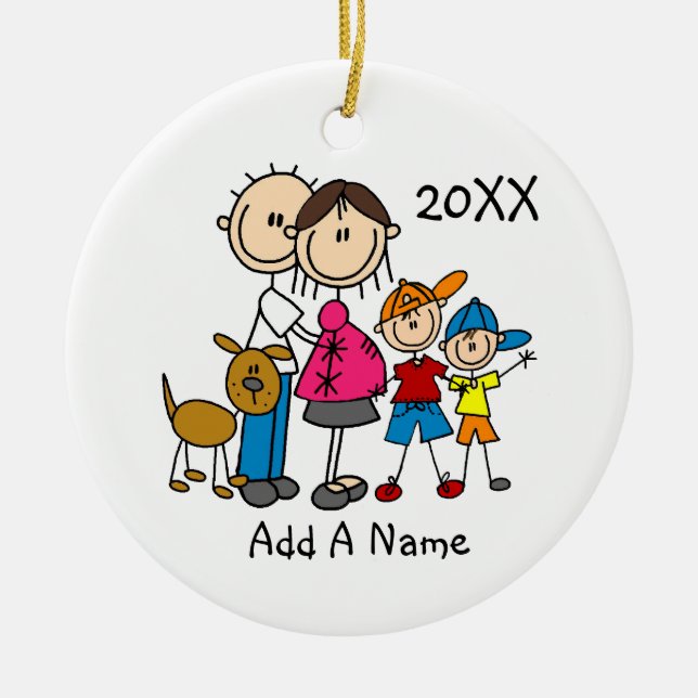 We're Expecting REVISED Ornament (Front)