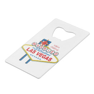 We're Getting Married in Las Vegas Credit Card Bottle Opener