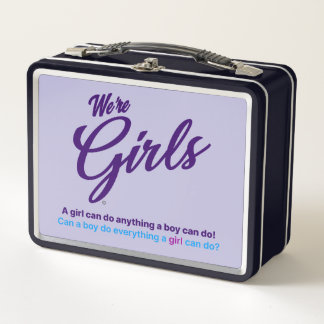 We're Girls USA © Collectable Metal Lunch Box