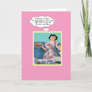 'We're going to need a bigger cake!' Card