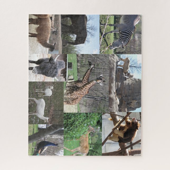 We're Going to the Zoo Jigsaw Puzzle (Vertical)