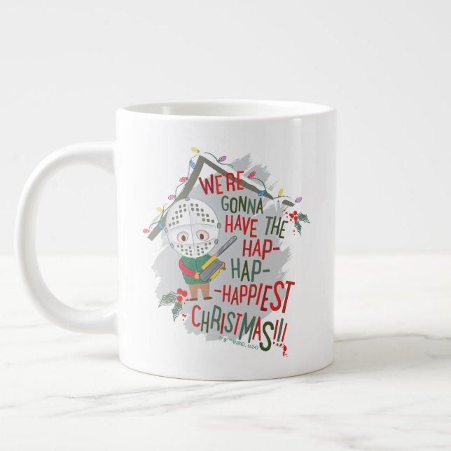 We're Gonna Have The Hap-Hap-Happiest Christmas Large Coffee Mug (Left)
