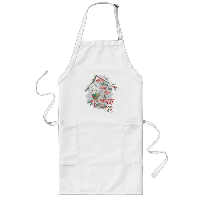 We're Gonna Have The Hap-Hap-Happiest Christmas Long Apron (Front)
