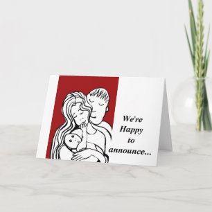 We're happy to announce the safe arrival of announcement