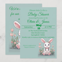 We're hare-y excited for little Bunny Baby Shower