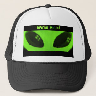 We're Here! cap w/words