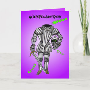 We're in for a noisy knight card