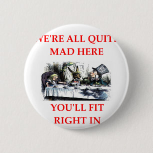 we're mad 2 inch round button