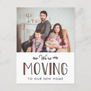 We're Moving New Address Announcement