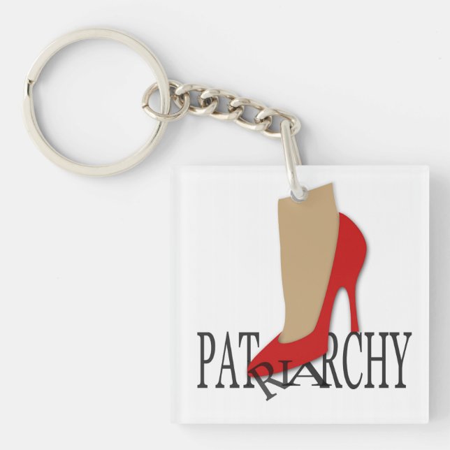 We're Not Gonna Take It Keychain (Front)