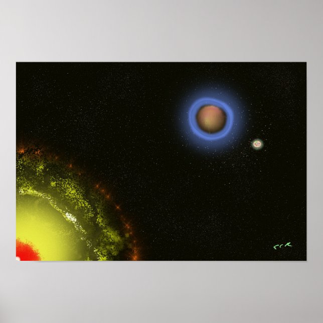 We're not important - Impressionist Art Poster (Devant)