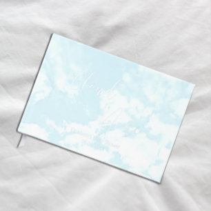 We're On Cloud Nine Baby Shower Guest Book