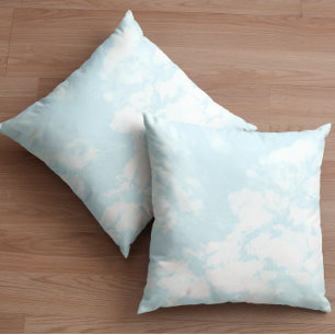 We're On Cloud Nine Baby Shower Throw Pillow