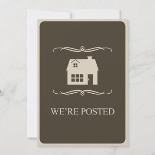 we're posted announcement