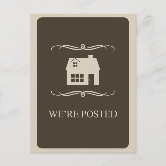 we're posted announcement : mod home (Front)